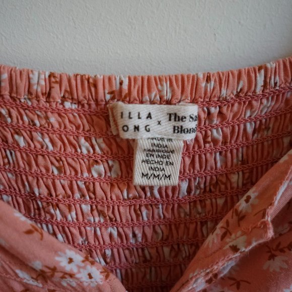 Salty Blonde x Billabong Just Because Woven Mini Dress - Picture 8 of 11